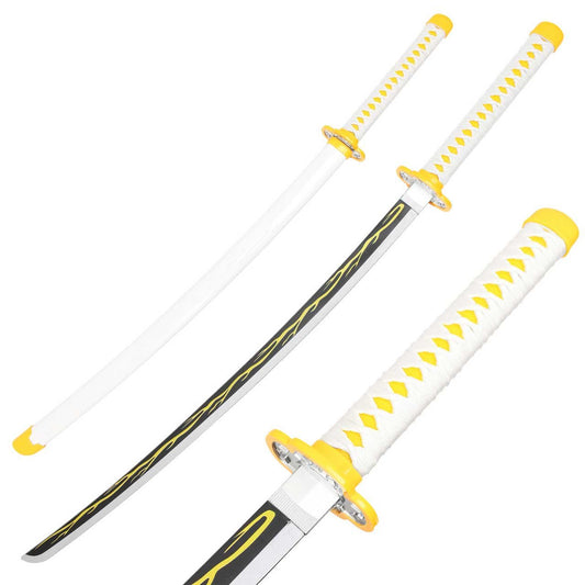 40" ABS Plastic Blade Agatsuma Zenitsu Katana Samurai Sword