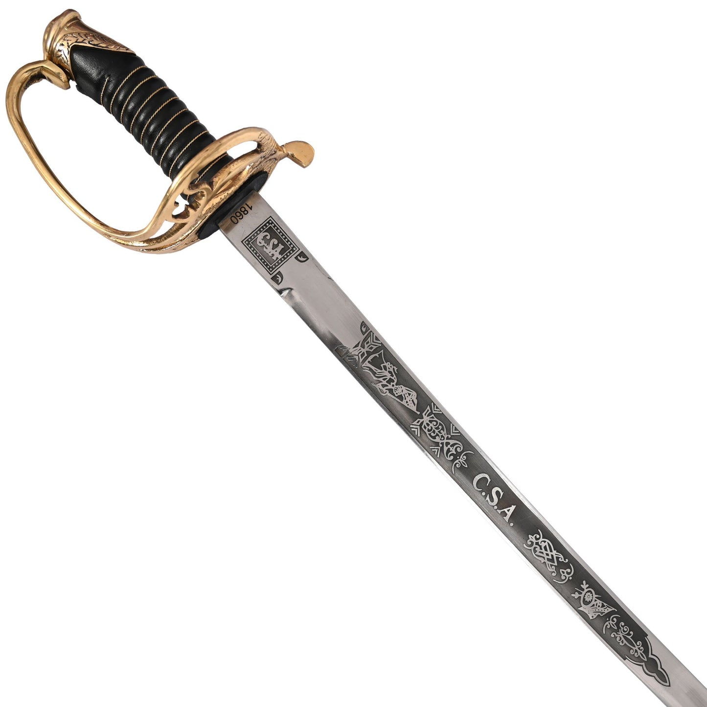 Handmade Civil War Shelby's Officer's Sword