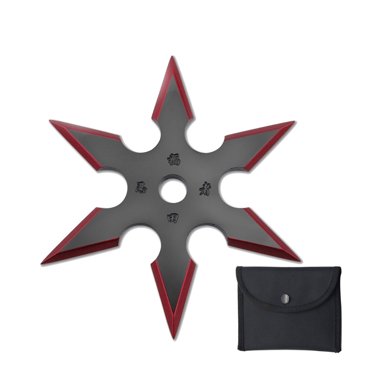 Ninja Six Point Sure Stick Throwing Star Shuriken Knife Blade