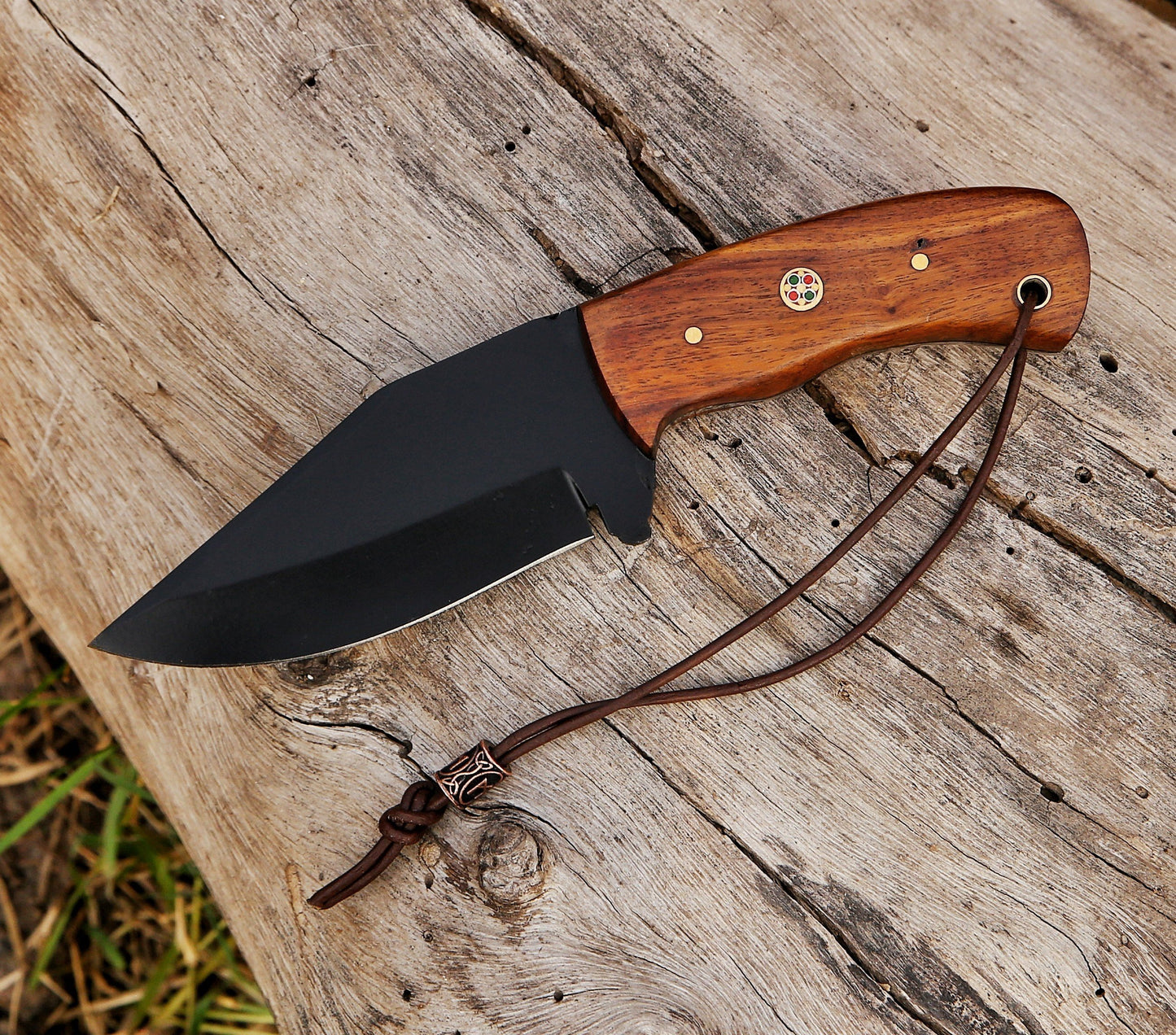 Custom Handmade 1095 High Carbon Steel Hunting Skinner Knife