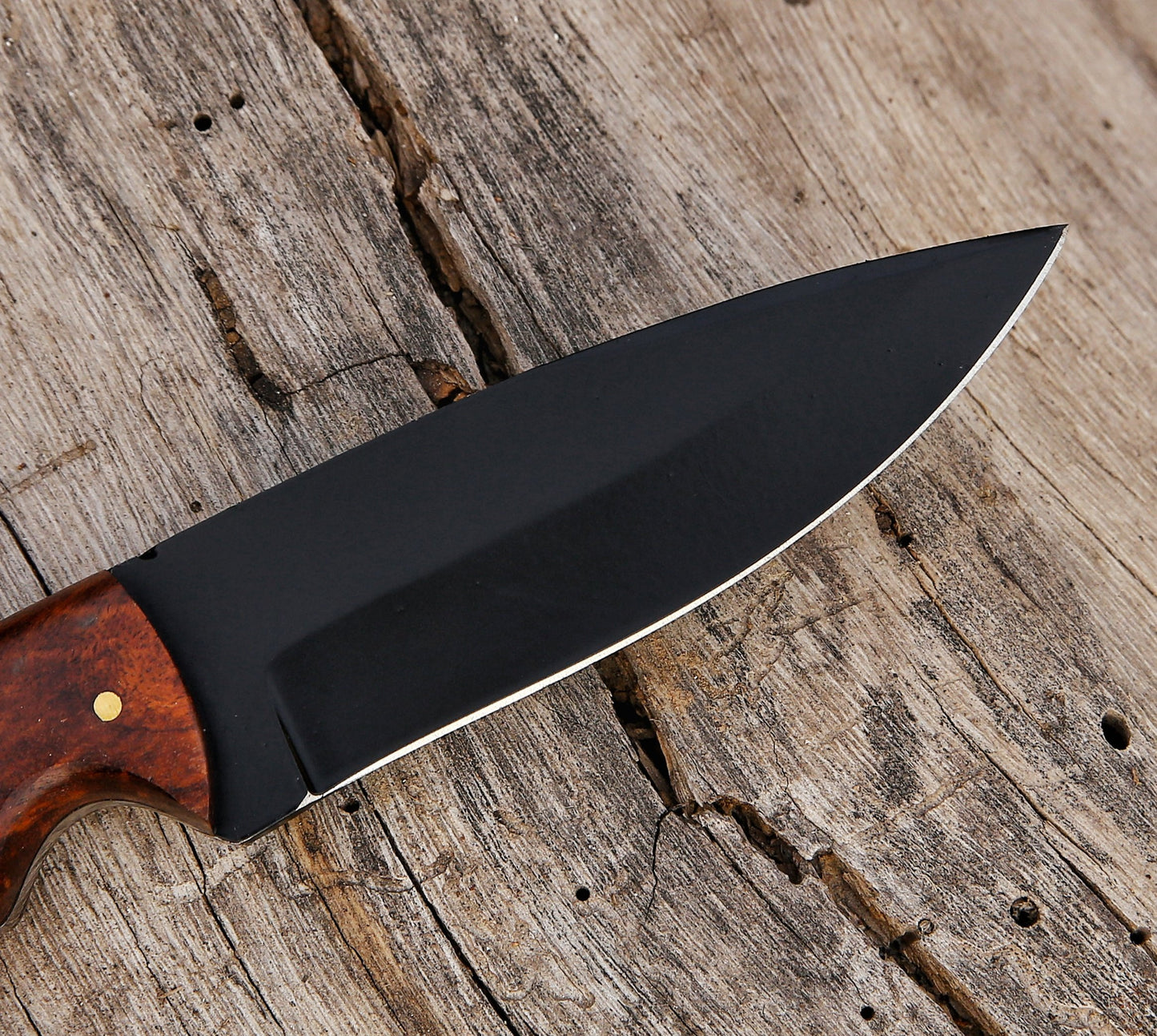 8" Custom Handmade 1095 High Carbon Steel Hunting Skinner Knife