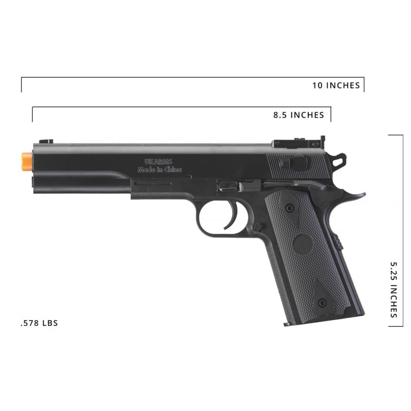 M1911 Heavyweight Spring Powered Airsoft Pistol