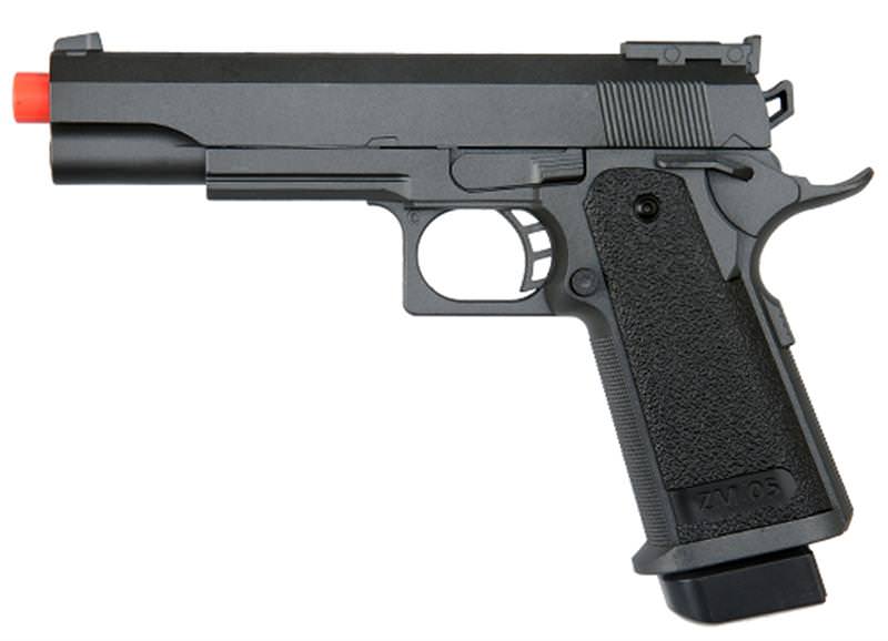 Galaxy Full Size 1911 ZM05 Hi-CAPA Airsoft Spring Pistol