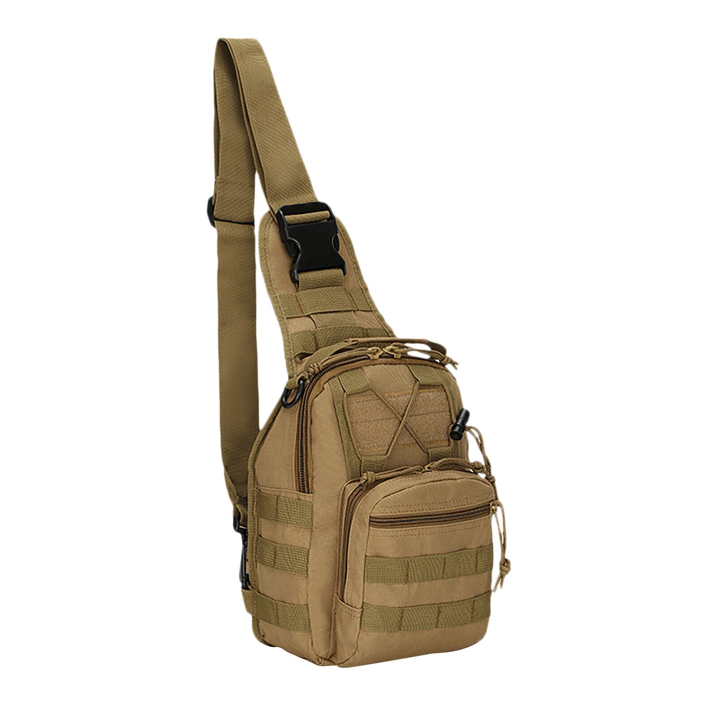 Tactical Compact EDC Sling Bag - Concealed Carry Shoulder Bag for Travel Hiking