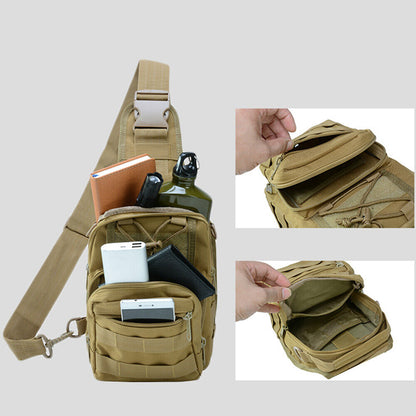 Tactical Compact EDC Sling Bag - Concealed Carry Shoulder Bag for Travel Hiking