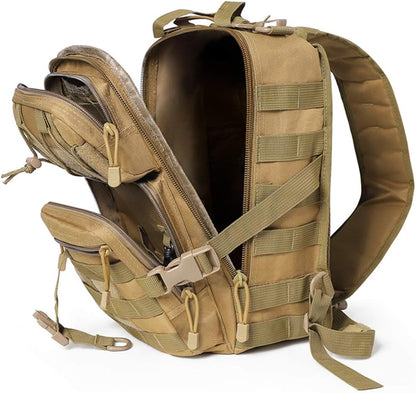 Tactical Sling Bag Pack Military Rover Shoulder Backpack EDC Assault Range Bag