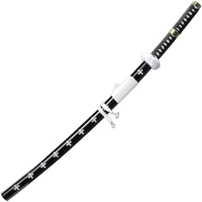 41" Wooden One Piece Trafalgar Law Samurai Sword Katana Cosplay Blade Weapon New