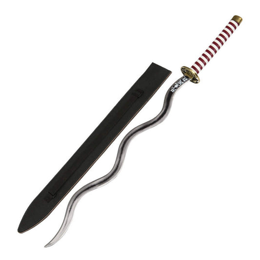 Demon Slayer Obanai Iguro's Twisted Nichirin Katana Snake Sword