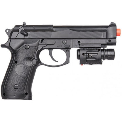 P2218B Airsoft Spring Powered Pistol with Laser