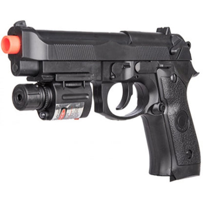 P2218B Airsoft Spring Powered Pistol with Laser