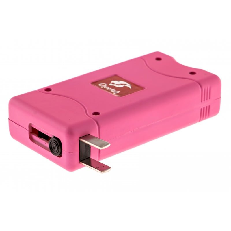 Pink Max Power 10 Million Volt Stun Gun Rechargeable LED Light Self Defense