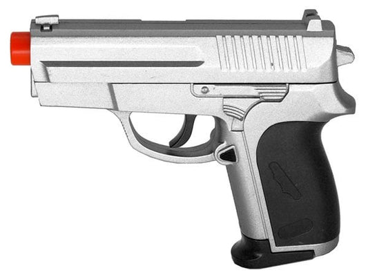 CYMA ZM01S Full Metal Spring Airsoft Pistol Silver